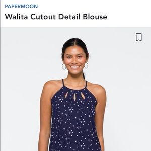 Papermoon tank. Never worn, with tags